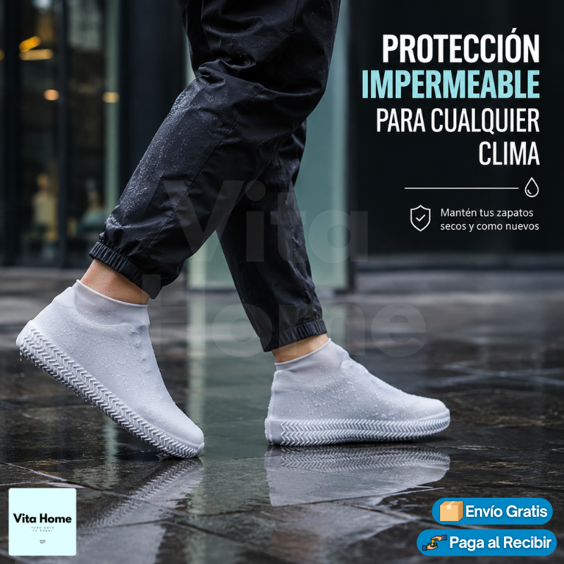 CubreZap™ | Cubre calzado impermeable para días lluviosos
