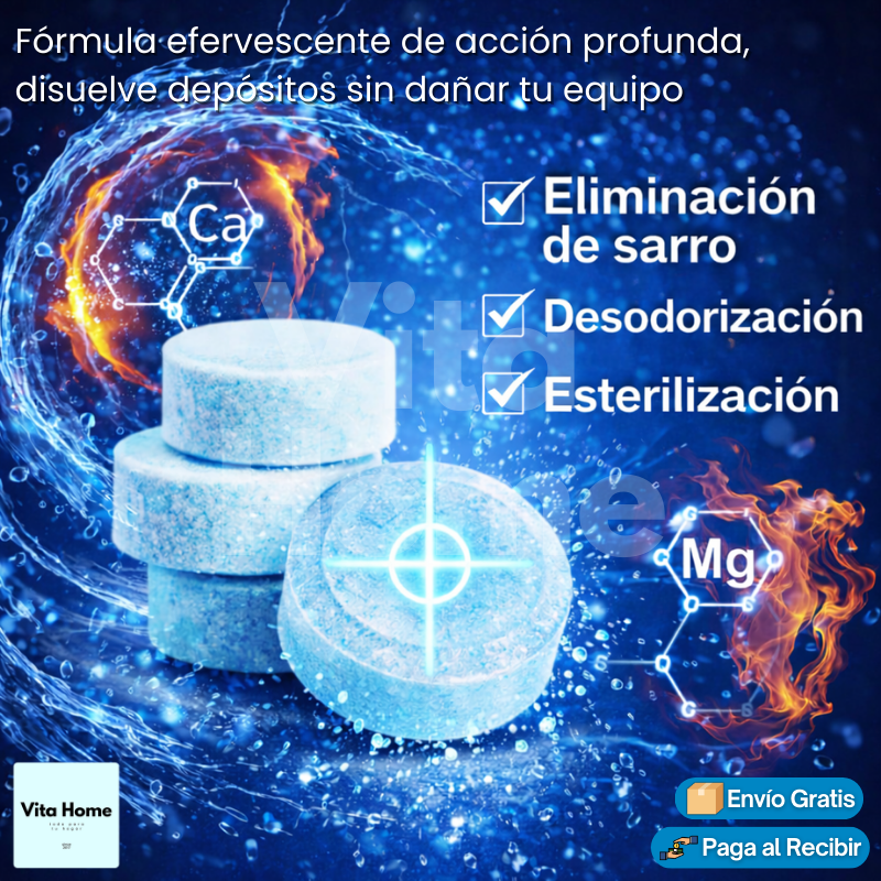 DescalciClean™ | Caja de pastillas anti sarro para hervidores