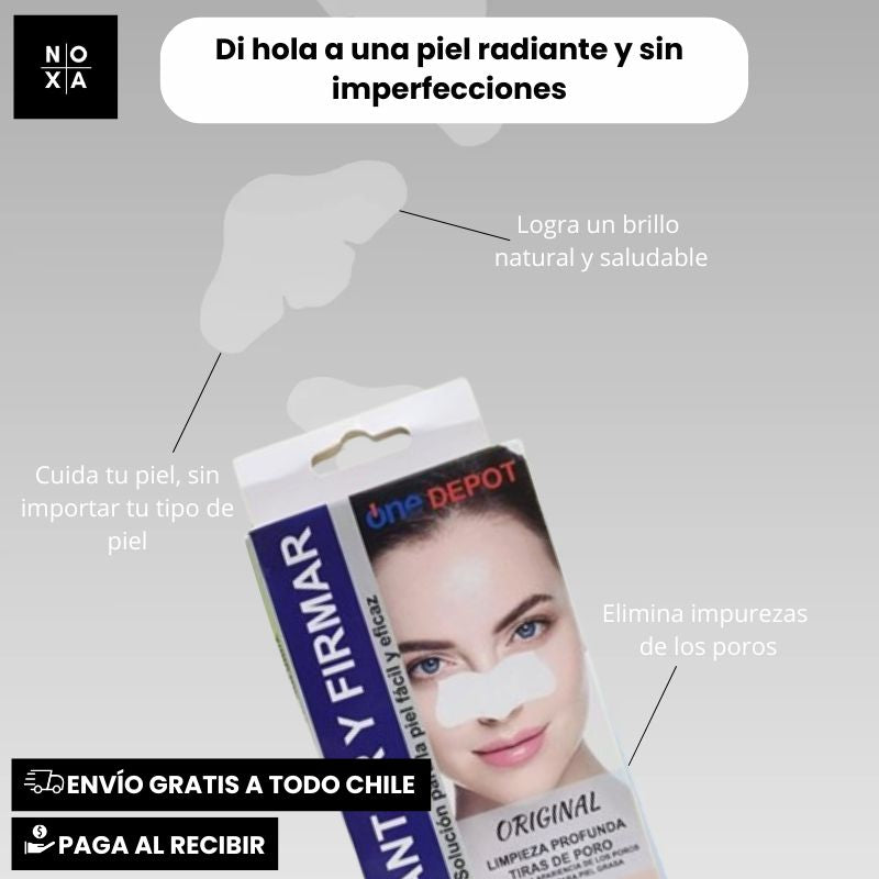 ❤️NoseGlow™ | Parche Limpieza Profunda (12 unidades)