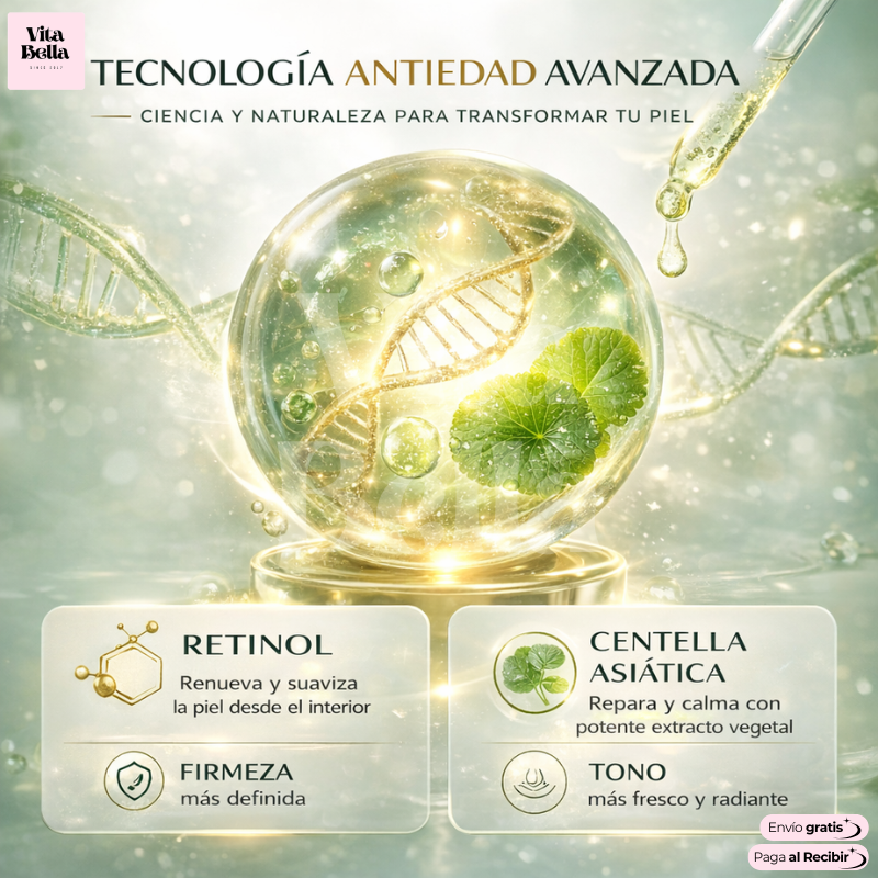 Centella Serum™ | Sérum Facial Antiarrugas