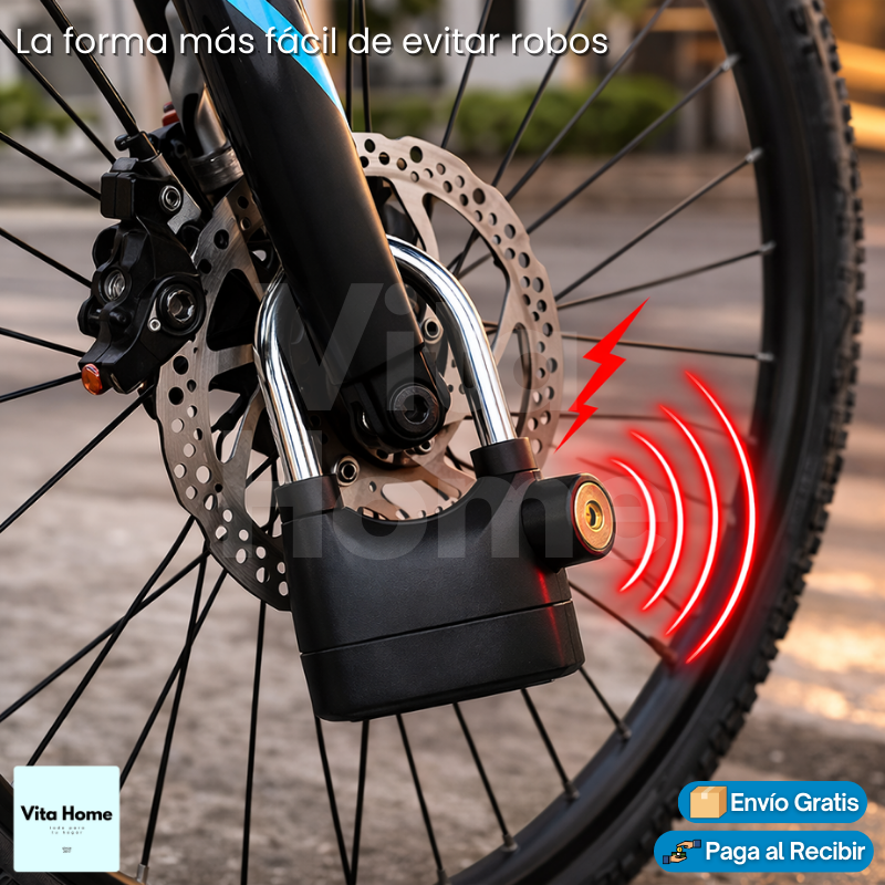 CandadoAlert™ | Candado de seguridad con alarma integrada