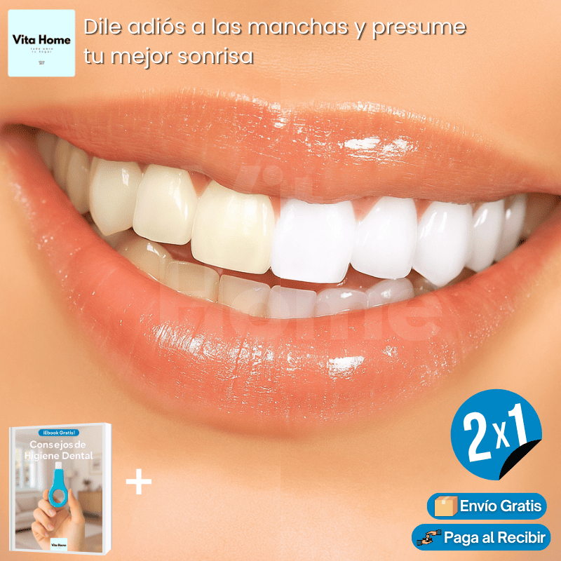 DienteBlanc Instant™ | (2x1) Kit de Blanqueamiento Dental Instantáneo