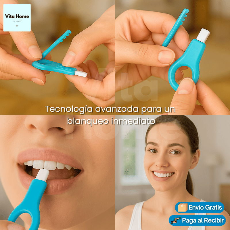 DienteBlanc Instant™ | (2x1) Kit de Blanqueamiento Dental Instantáneo