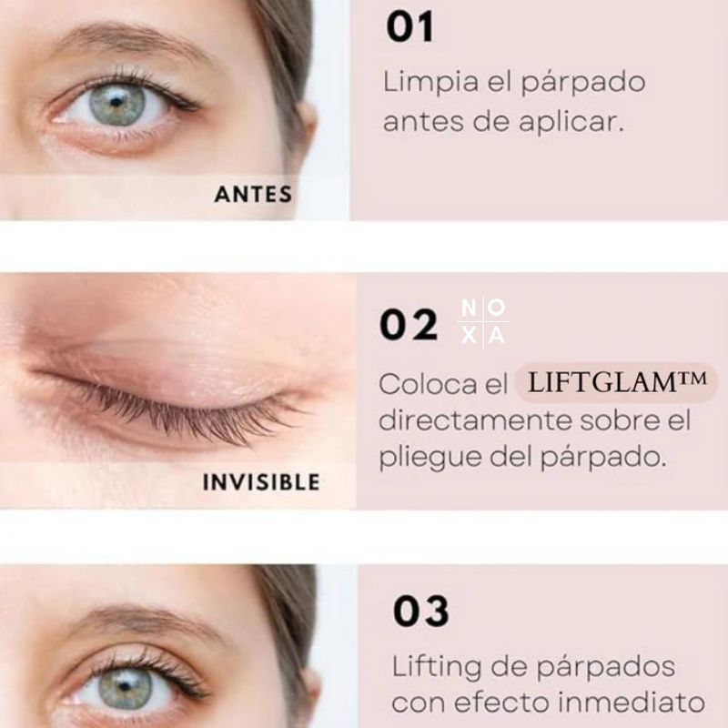 LiftGlam™️ 🌟 Tiras Para Elevar Los Párpados (120 TIRAS)