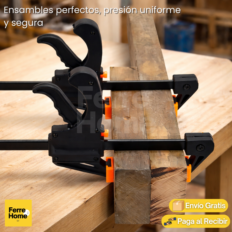 PresiónMaestro™ | Herramienta de presión rápida para trabajo con madera