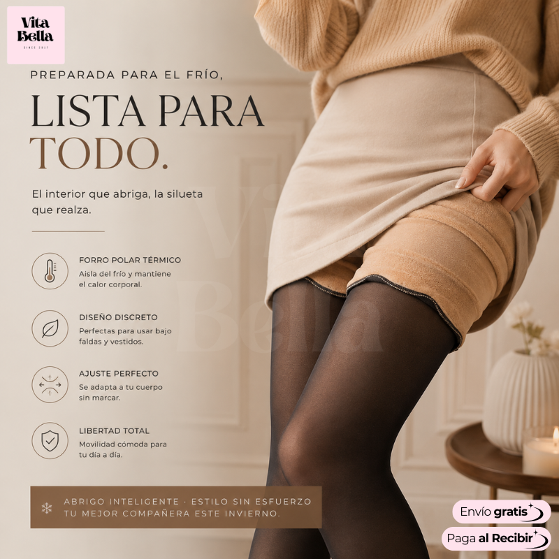 Piel Seda™ | Calza Efecto Panty Piel