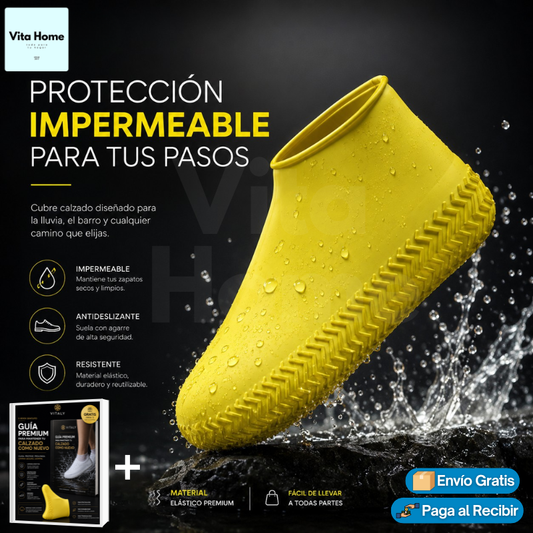 CubreZap™ | Cubre calzado impermeable para días lluviosos