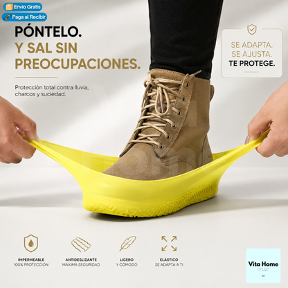 CubreZap™ | Cubre calzado impermeable para días lluviosos