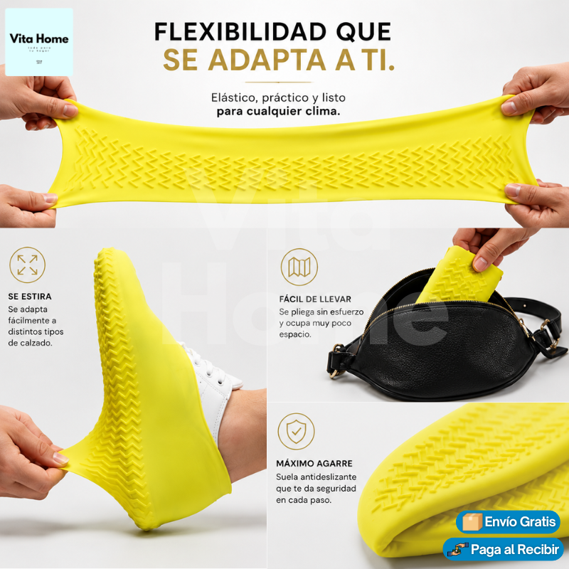 CubreZap™ | Cubre calzado impermeable para días lluviosos