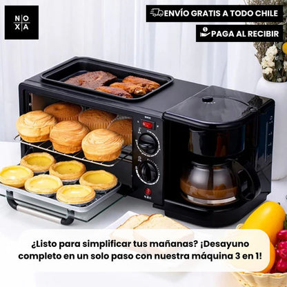 🍳Easy Morning™ | Máquina Desayuno 3 En 1