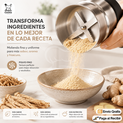 MoliCafé™ | Molinillo eléctrico para café y especias
