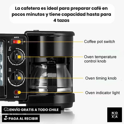 🍳Easy Morning™ | Máquina Desayuno 3 En 1