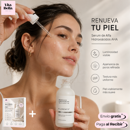 RenuevaSkin™ | Serum Facial con Alfa Hidroxiácidos