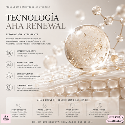 RenuevaSkin™ | Serum Facial con Alfa Hidroxiácidos