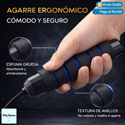 SpeedRope Pro™ | (2x1) Cuerda de salto especializada para CrossFit
