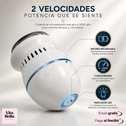 PiesSilk™ | Removedor de callos eléctrico recargable
