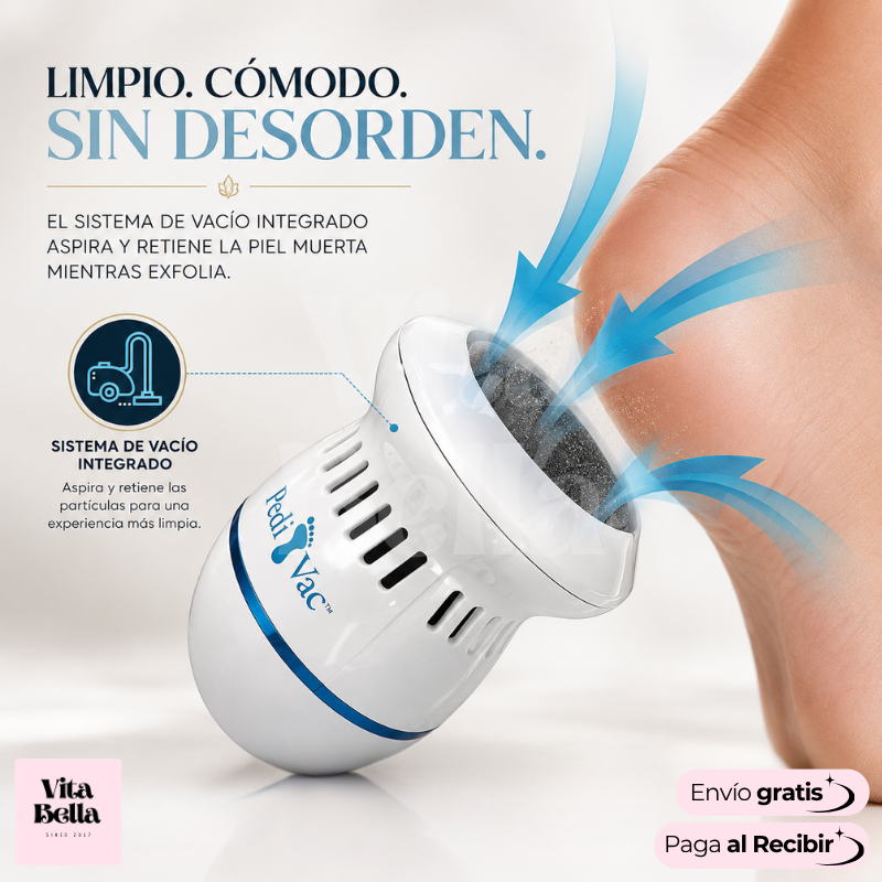 PiesSilk™ | Removedor de callos eléctrico recargable