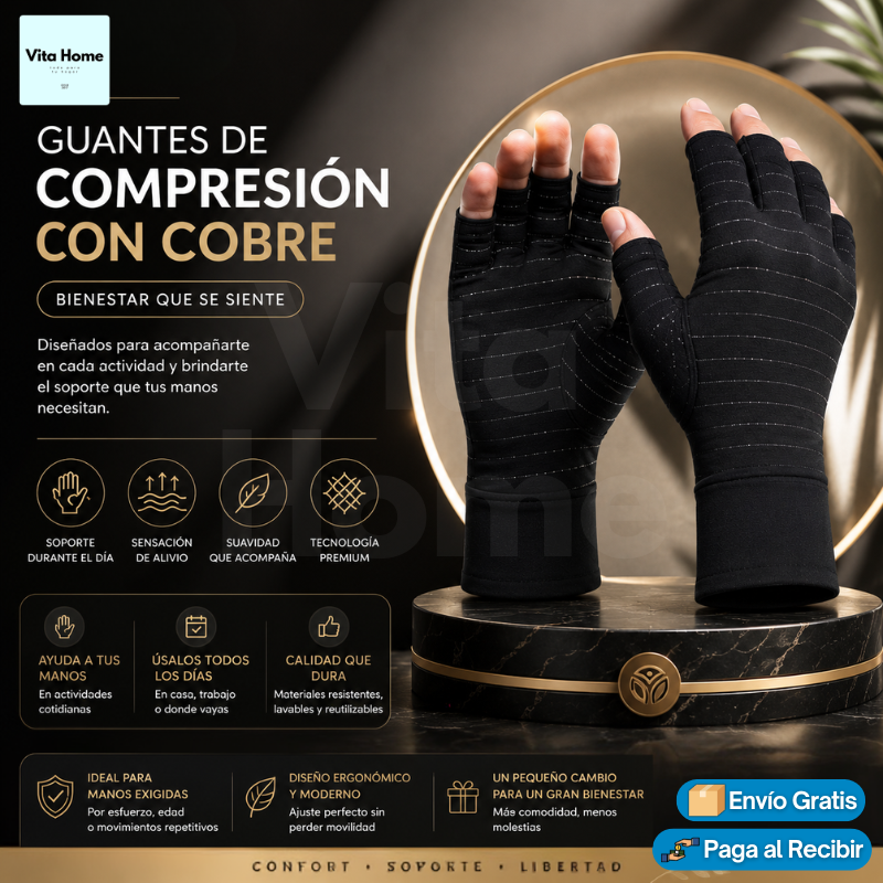 Manos Sin Dolor™ | Guantes de compresión para artritis