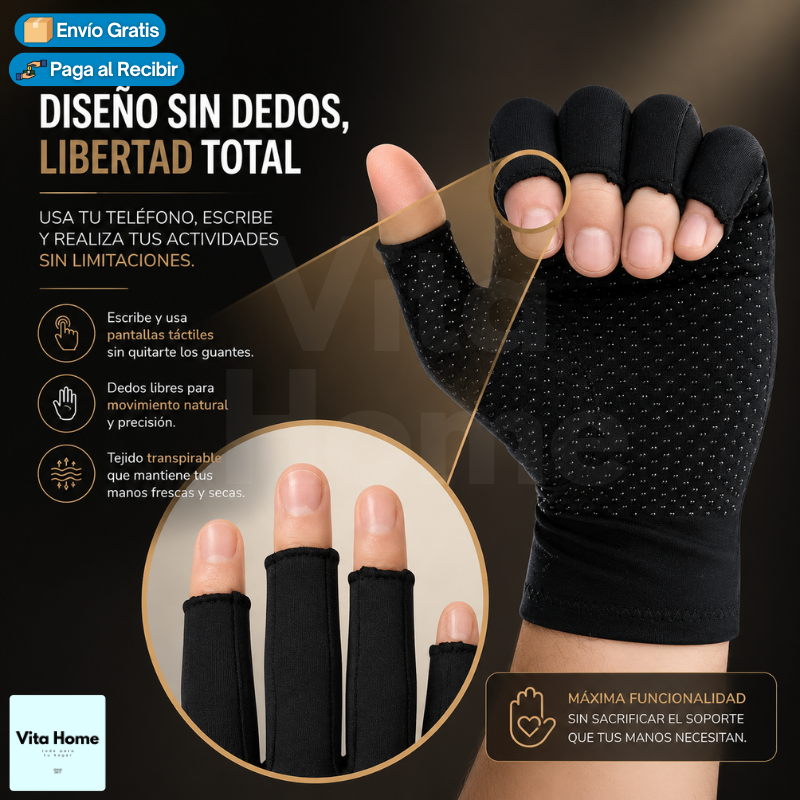Manos Sin Dolor™ | Guantes de compresión para artritis