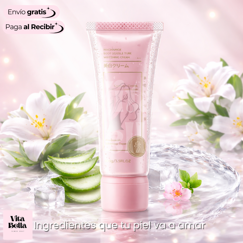 Clariderma™ | Crema Corporal Aclarante con Niacinamida