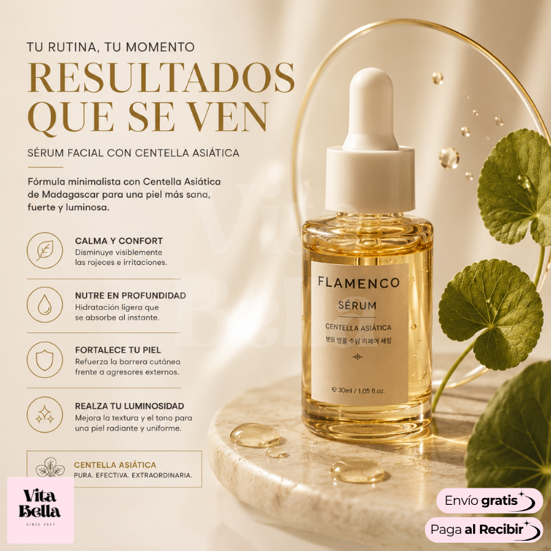 Serumasiatic™ | Serum calmante para piel sensible
