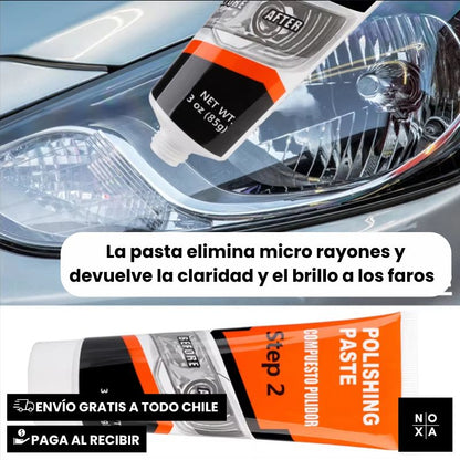 Brillo Exprés | RESTAURADOR DE FAROS PARA TALADRO