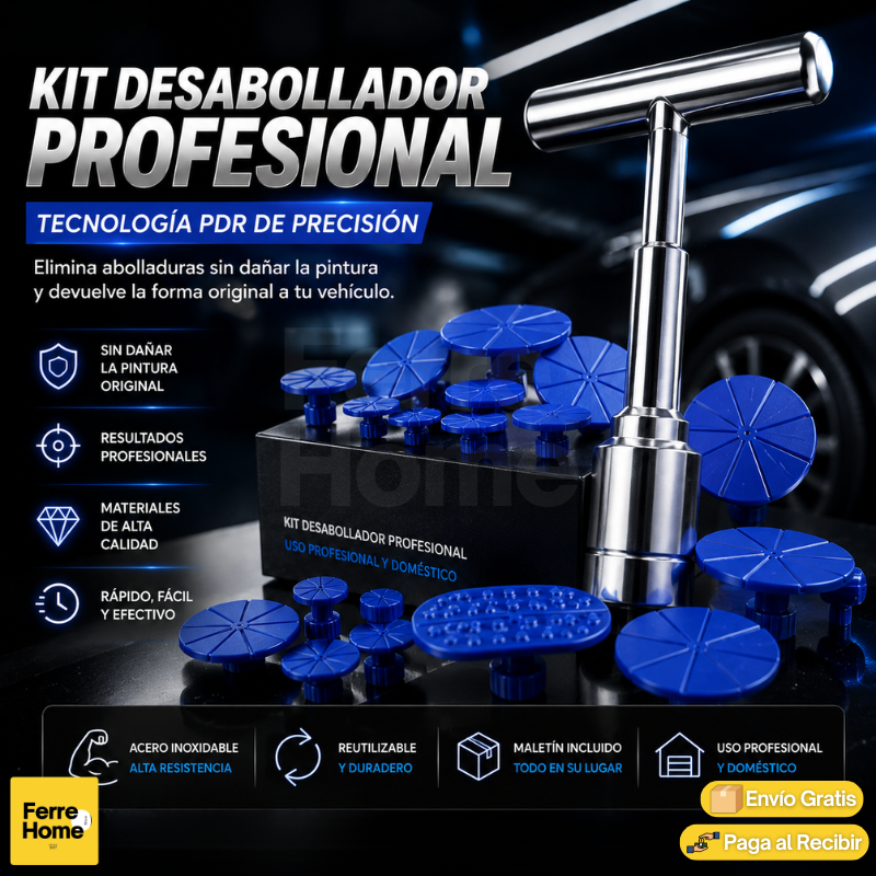 Desabollador Mágico™ | Kit de herramientas para desabollar autos