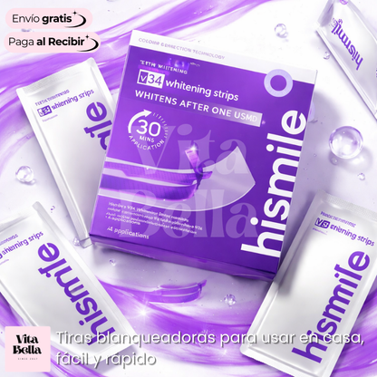 Sonrisa Blanca™ | Tiras blanqueadoras dentales