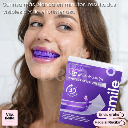 Sonrisa Blanca™ | Tiras blanqueadoras dentales