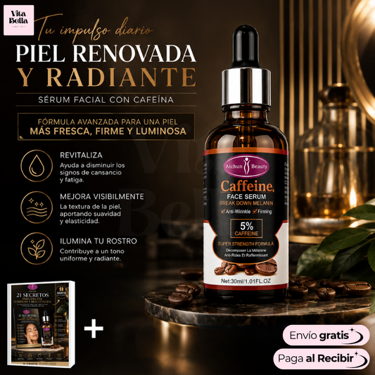 VitaCaff™| Serum Facial Hidratante con Cafeína