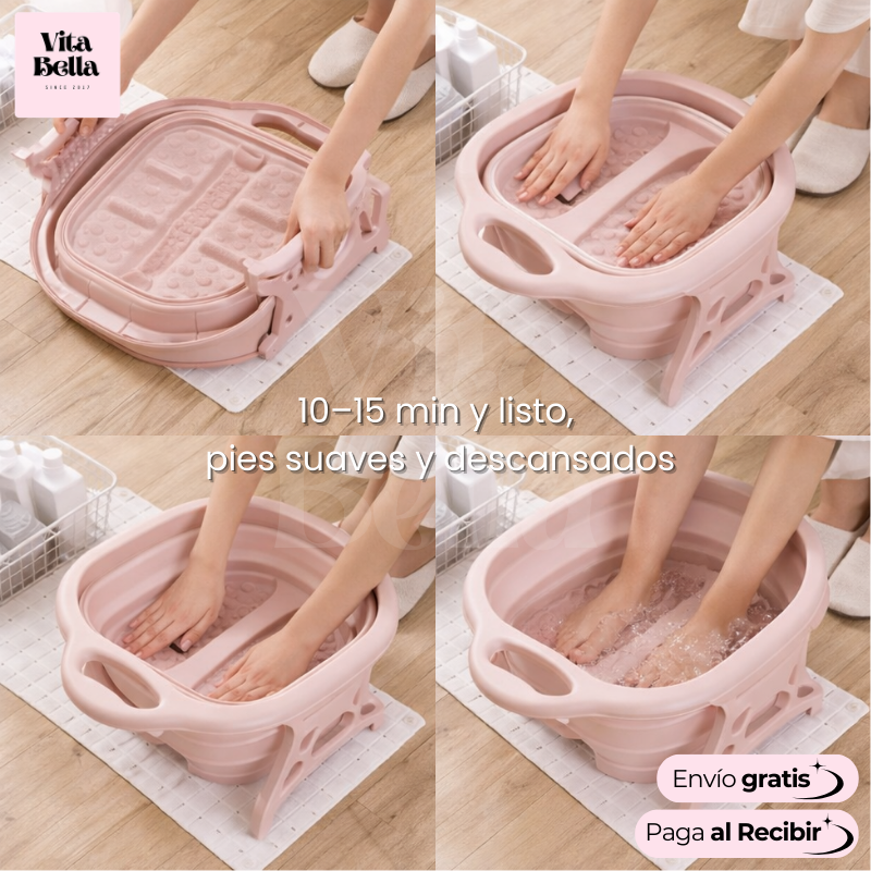 ReposaPies Spa™ | Bañera masajeadora para pies
