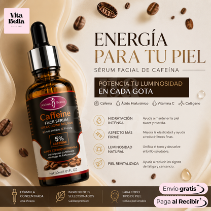 VitaCaff™| Serum Facial Hidratante con Cafeína