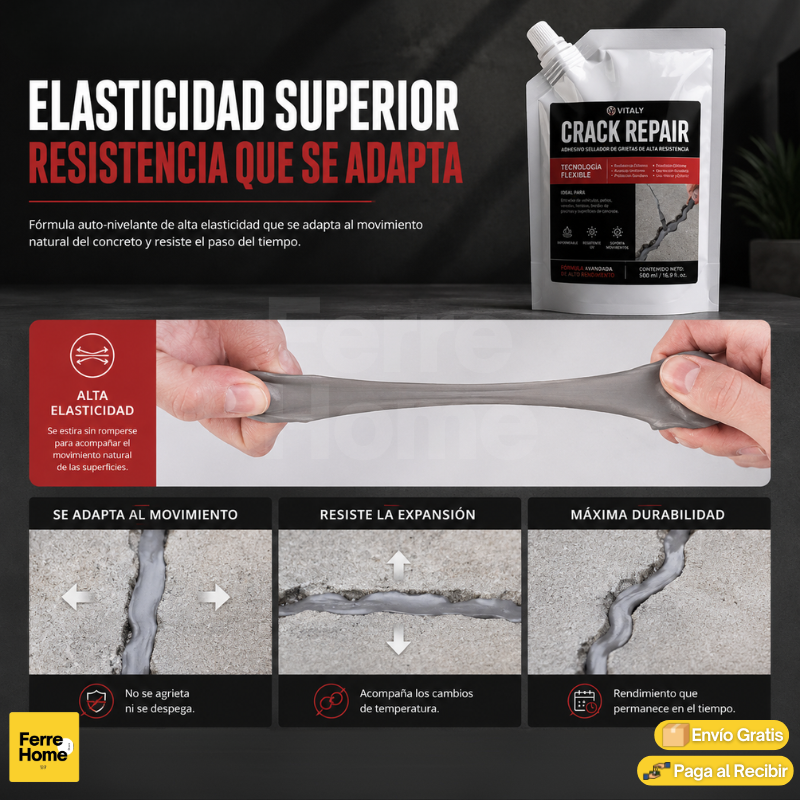SuperFijador™ | Pegamento especial para grietas 500gr