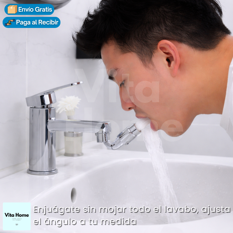 FlexiAqua™ | Extensión giratoria para grifos