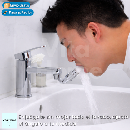 FlexiAqua™ | Extensión giratoria para grifos