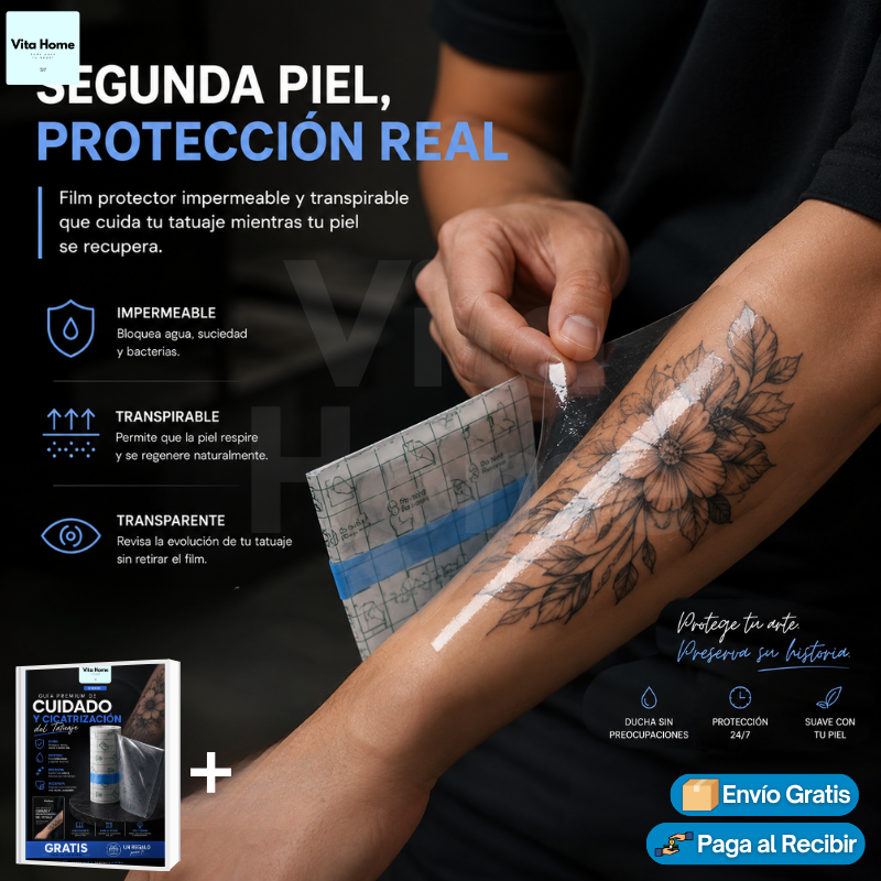 SkinSafe Tattoo™ | Protector de tatuajes