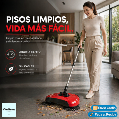 Limpieza Mágica™ | Escoba Barredora Automática 3 en 1
