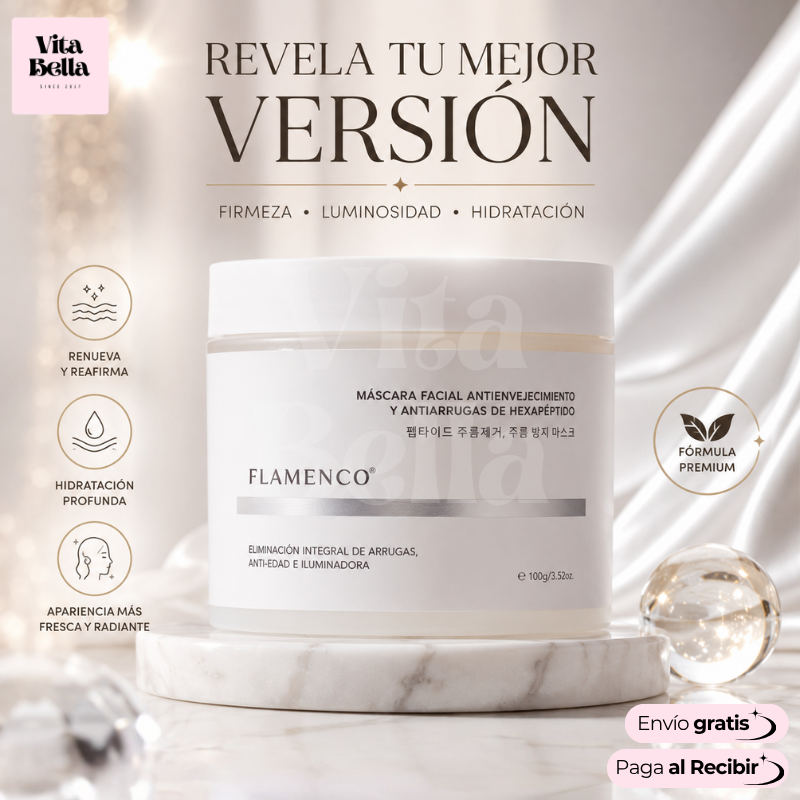 RenovaSkin™ | Máscara facial antienvejecimiento y antiarrugas