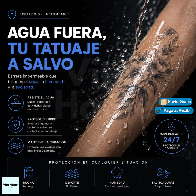 SkinSafe Tattoo™ | Protector de tatuajes