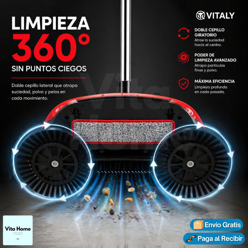 Limpieza Mágica™ | Escoba Barredora Automática 3 en 1