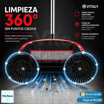 Limpieza Mágica™ | Escoba Barredora Automática 3 en 1