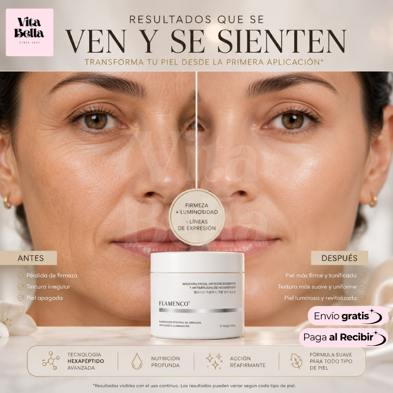 RenovaSkin™ | Máscara facial antienvejecimiento y antiarrugas