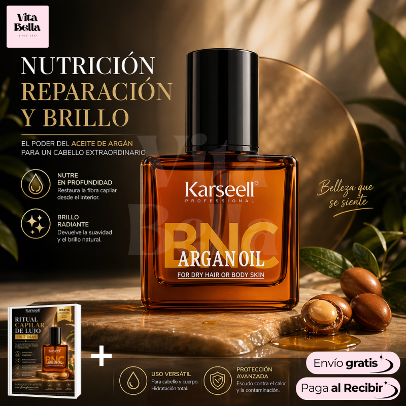 RevitalizaTuCabello™| Serum capilar KARSEELL ARGAN OIL