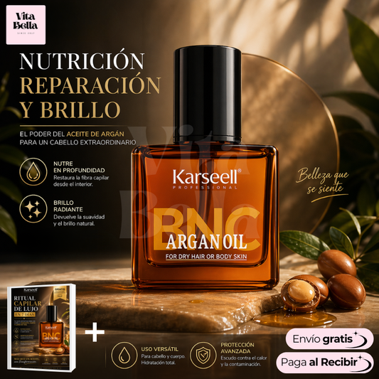 RevitalizaTuCabello™| Serum capilar KARSEELL ARGAN OIL