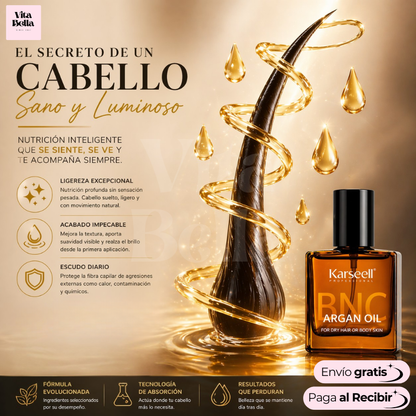RevitalizaTuCabello™| Serum capilar KARSEELL ARGAN OIL