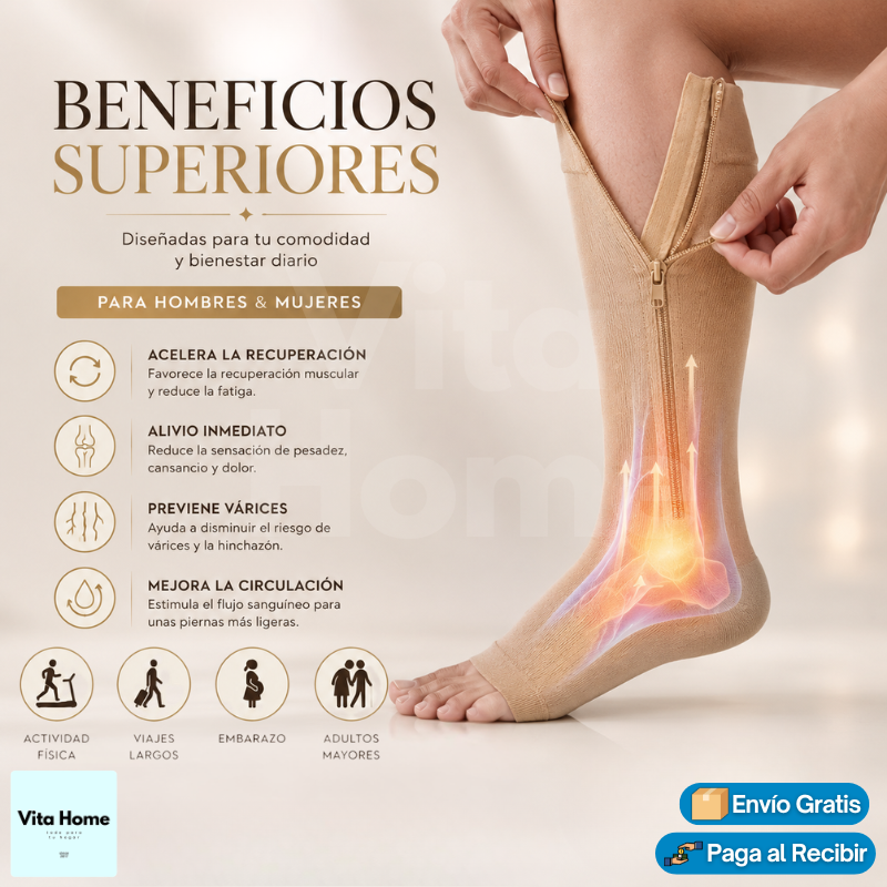 CompriSox™ | Calcetines de compresión para aliviar varices