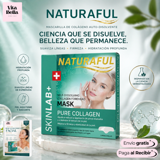 FirmezaVis™ | Parches de colágeno autodisolventes para la frente
