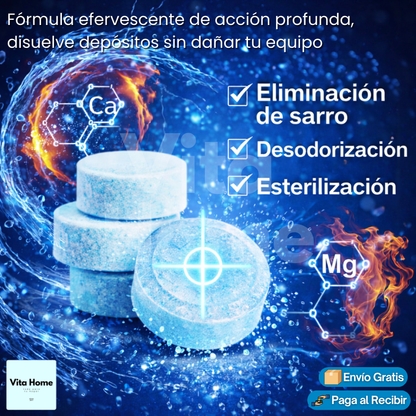 DescalciClean™ | Caja de pastillas anti sarro para hervidores