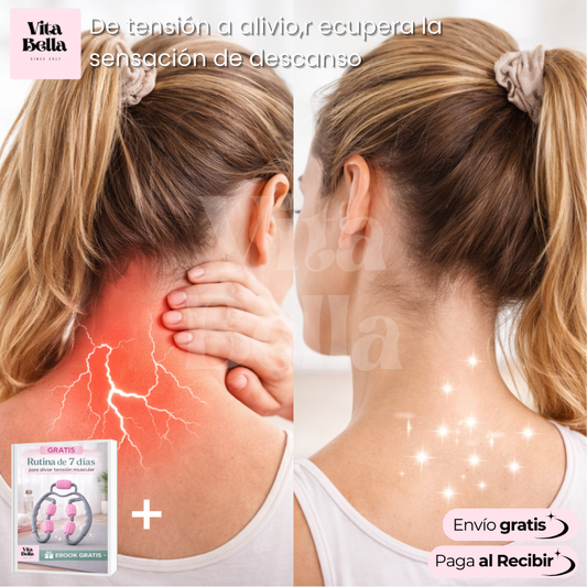 Masajeador PuntoX™ | Masajeador manual 2 en 1 para alivio de tensiones