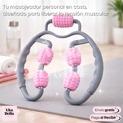 Masajeador PuntoX™ | Masajeador manual 2 en 1 para alivio de tensiones